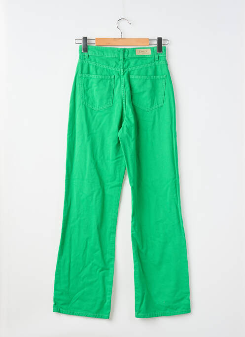 Jean coupe flare vert ONLY femme