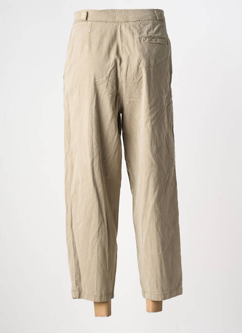 Pantalon 7/8 beige YUGEN femme