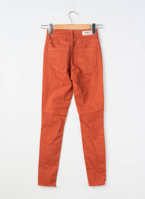 Jeans coupe slim orange ONLY femme