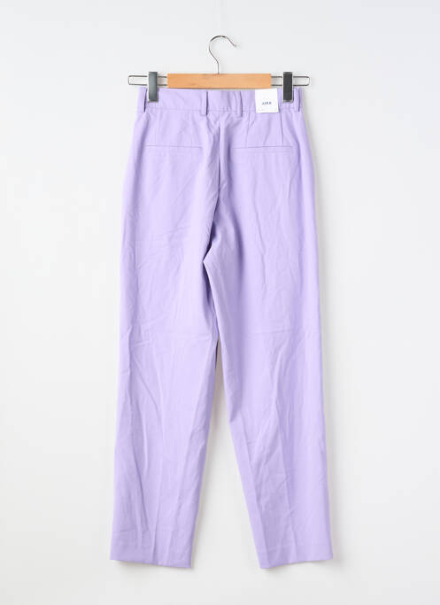 Pantalon droit violet JJXX femme