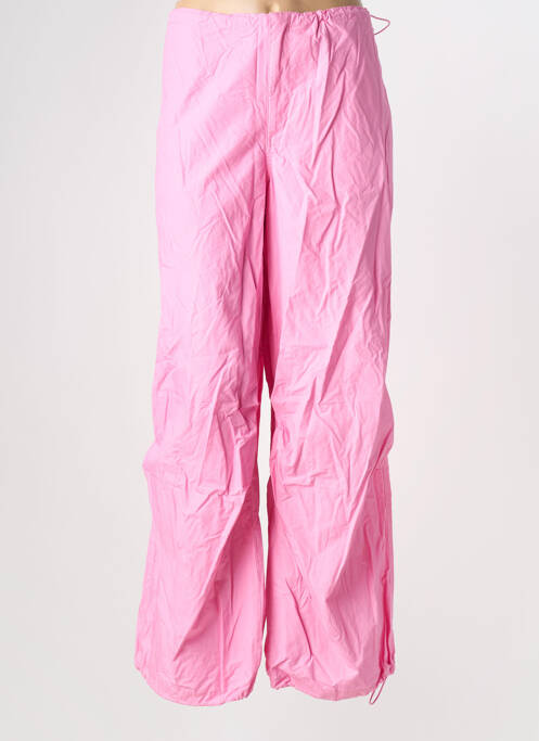 Pantalon large rose ONLY femme
