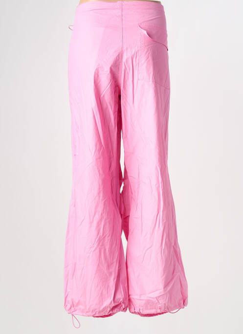 Pantalon large rose ONLY femme
