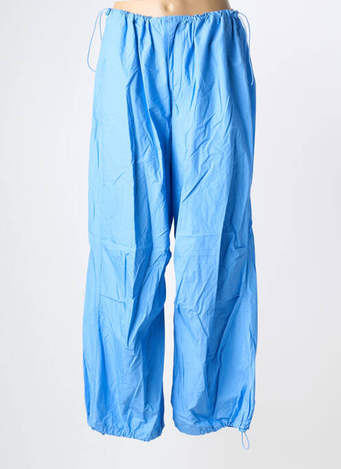 Pantalon droit bleu ONLY femme