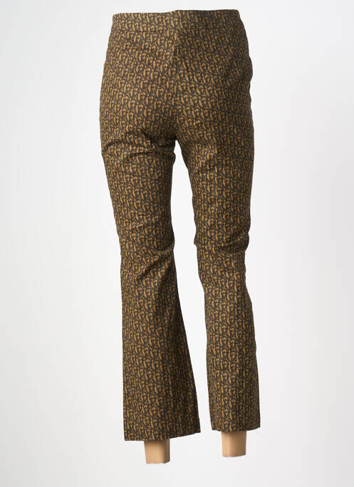 Pantalon flare marron MANGO femme