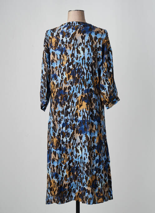 Robe mi-longue bleu VERO MODA femme