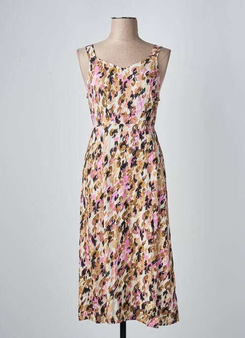 Robe courte marron VERO MODA femme