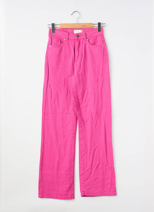 Jeans coupe large rose ONLY femme