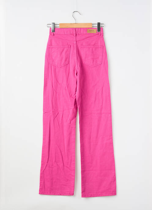 Jeans coupe large rose ONLY femme