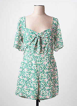 Combishort vert HAILYS femme