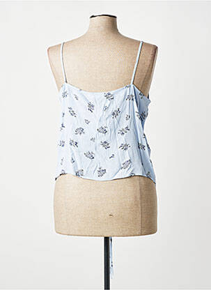 Top bleu MANGO femme