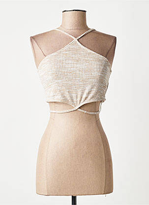 Débardeur beige TALLY WEIJL femme