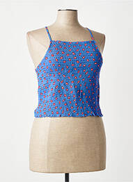 Top bleu ONLY femme