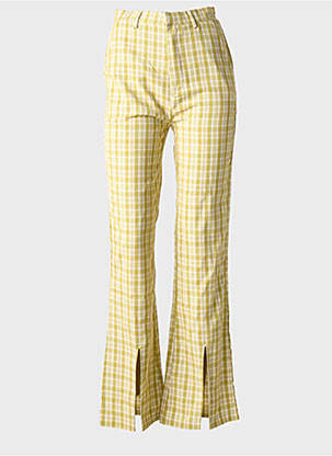 Pantalon flare jaune DAISY STREET femme