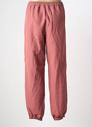 Pantalon droit rouge NEON & NYLON femme