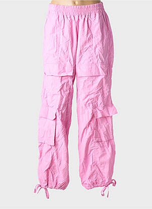 Pantalon cargo rose ONLY femme