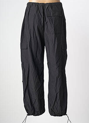 Pantalon cargo noir MANGO femme