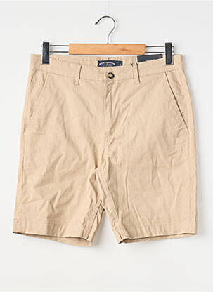Bermuda beige BRUCE & BUTLER  homme