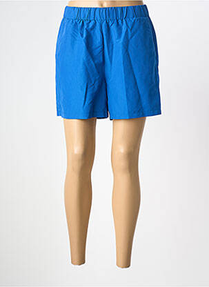 Short bleu PIECES femme