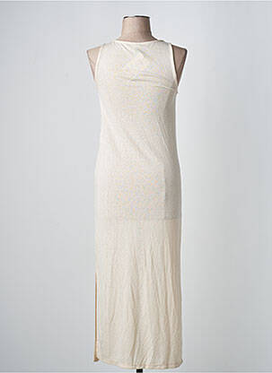 Robe courte beige JACQUELINE DE YONG femme