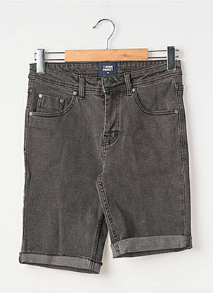Short gris DENIM PROJECT homme