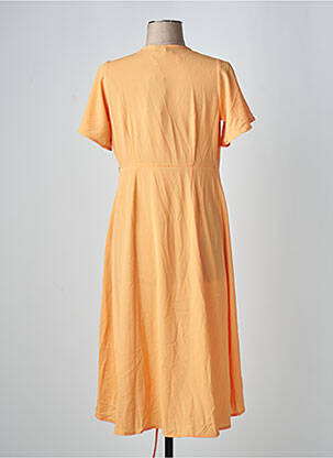 Robe courte orange VERO MODA femme