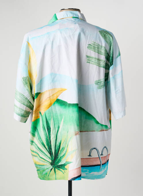 Chemise manches courtes bleu JACK & JONES homme