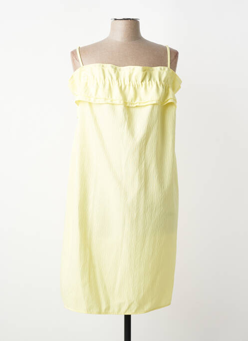 Robe courte jaune VILA femme
