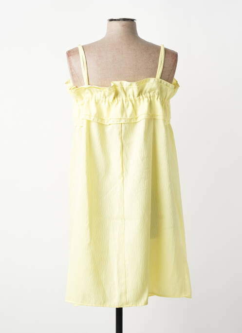 Robe courte jaune VILA femme