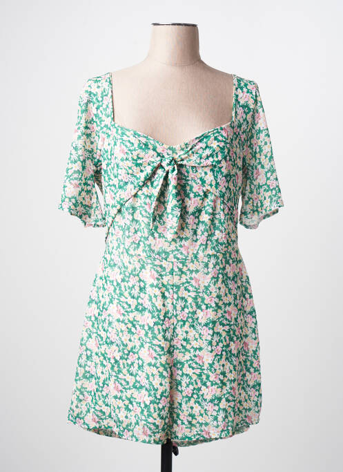 Combishort vert HAILYS femme