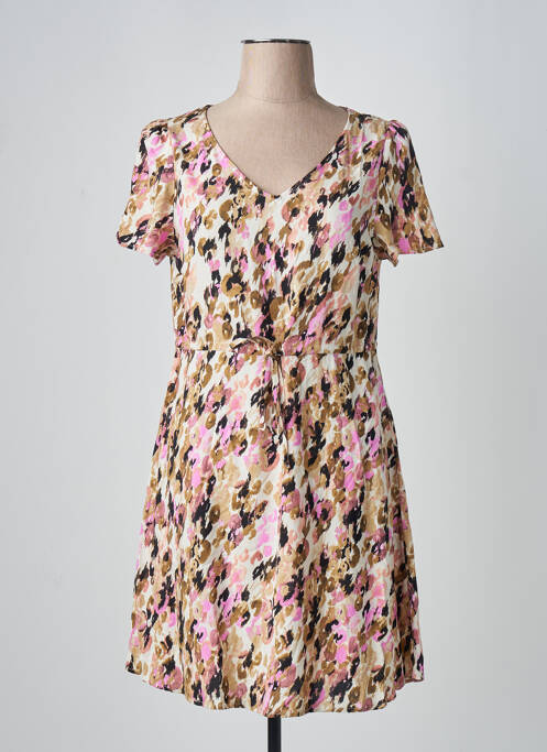 Robe courte rose VERO MODA femme