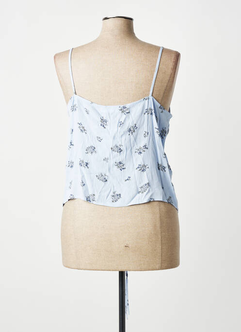 Top bleu MANGO femme