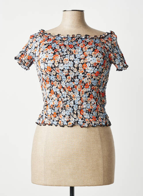 T-shirt bleu JACQUELINE DE YONG femme