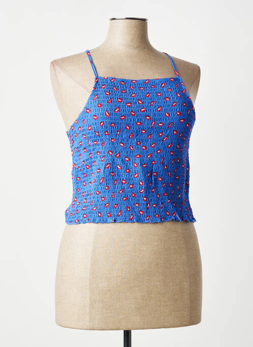 Top bleu ONLY femme