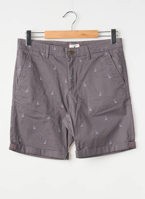 Bermuda gris JACK & JONES homme