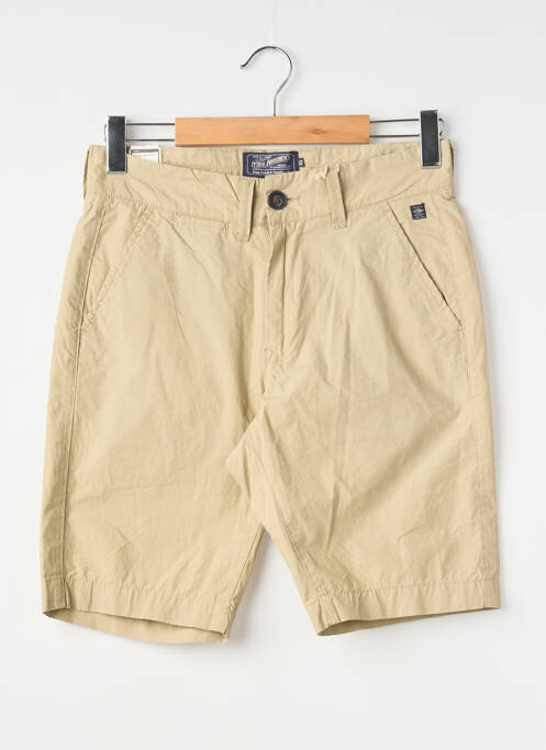 Short beige PETROL INDUSTRIES homme