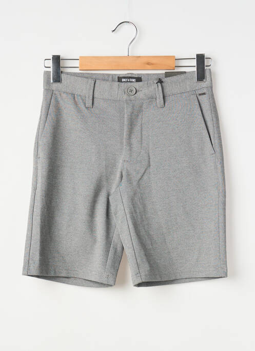 Short gris ONLY&SONS homme