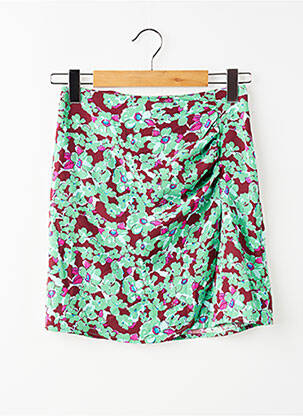 Jupe courte vert ONLY femme