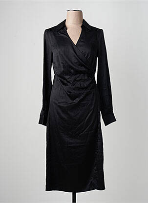 Robe mi-longue noir VERO MODA femme