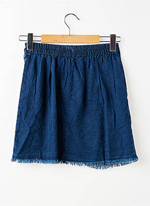 Jupe courte bleu MANGO femme