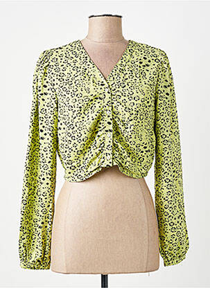 Chemisier vert ONLY femme