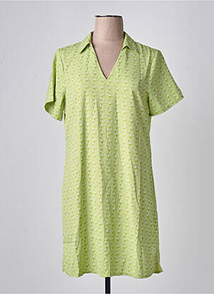 Robe courte vert ONLY femme