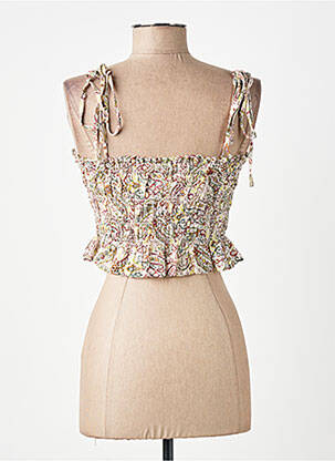 Débardeur marron MANGO femme