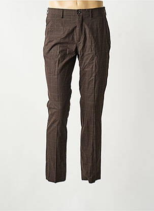 Pantalon droit marron JACK & JONES homme