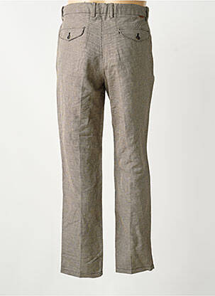 Pantalon droit marron MANGO homme