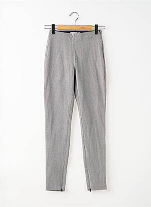 Pantalon droit gris MANGO femme