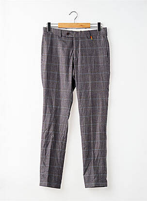 Pantalon droit marron LE FABULEUX MARCEL DE BRUXELLES homme