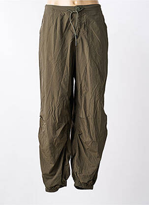 Pantalon droit vert ONLY femme