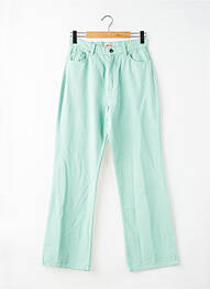 Pantalon droit vert ONLY femme