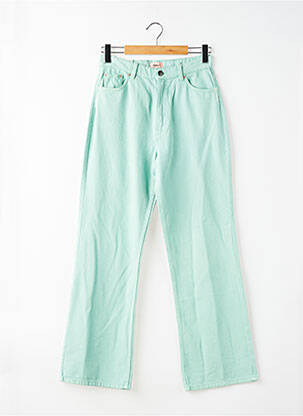 Pantalon droit vert ONLY femme
