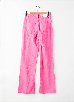 Pantalon droit rose ONLY femme
